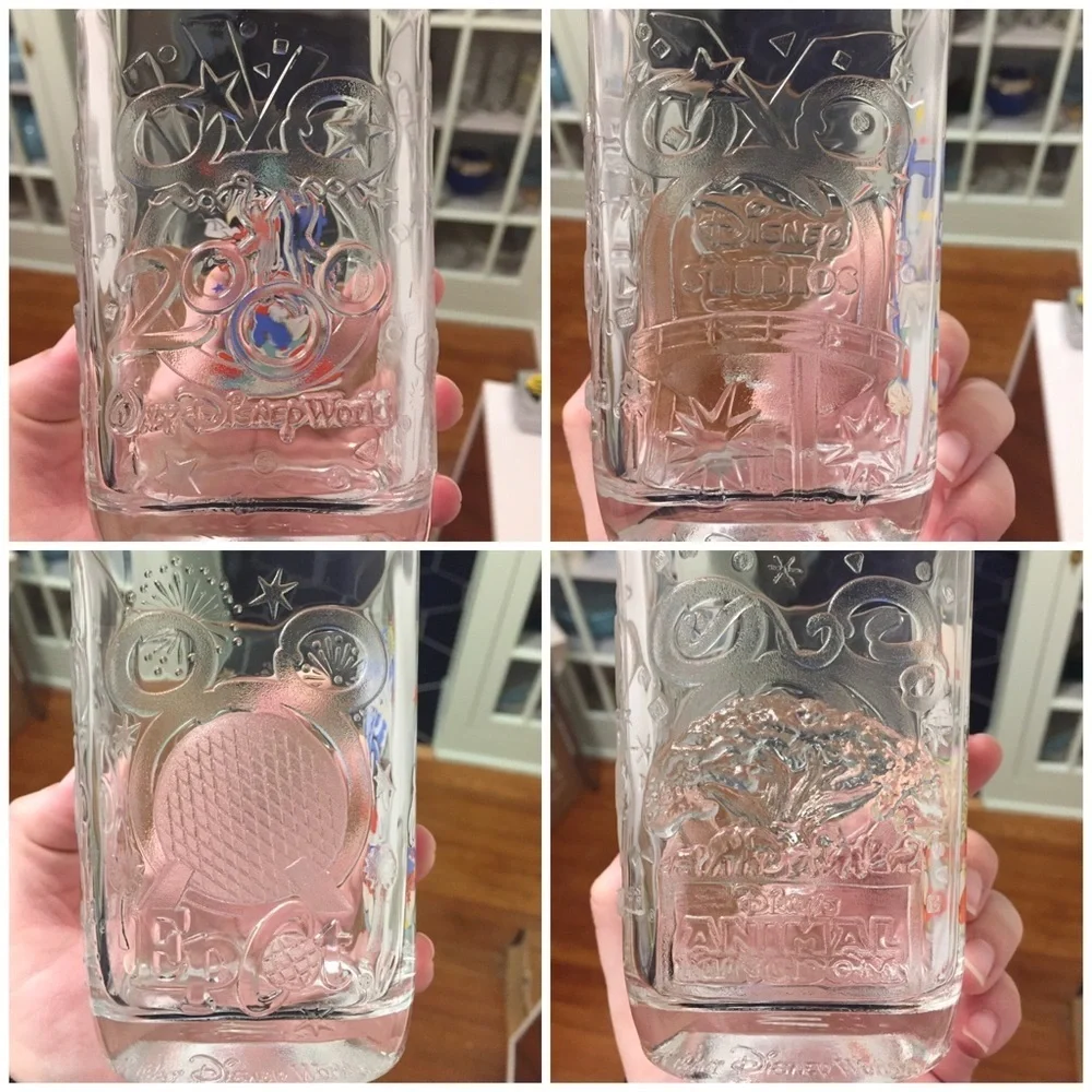 Disney McDonalds 2000 Glasses Mickey Mouse cups